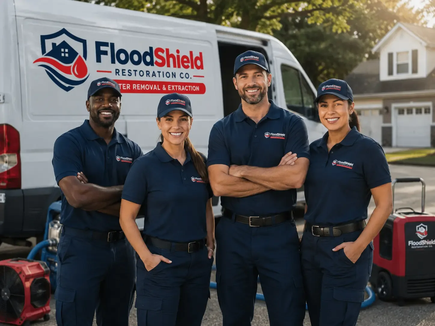 Flood Damage Restoration company in Pointe Aux Pins, MI